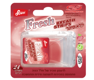 Fresh פרש - דפים בטעם דובדבן ומנטה