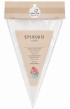 שקיות זילוף 10 יחידות גודל בינוני 30 ס״מ