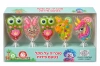 מארז דמויות - סוכריות על מקל מעוצבות בטעמי פירות 75 גרם