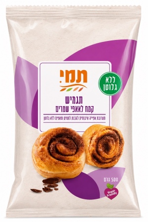 תמי - תגמיש תערובת להכנת מאפי שמרים ללא גלוטן - 500 גרם