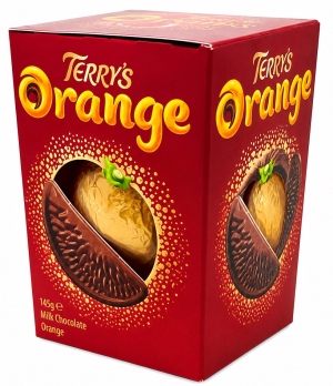 Terry's סרי'ס פלחי שוקולד מריר בטעם תפוז 145 גרם