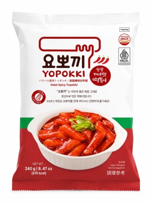YOPOKKI תבשיל טופוקי קוריאני חריף להכנה מהירה 240 גרם