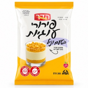 הדר פירורי עוגיות בטעם וניל 300 גרם