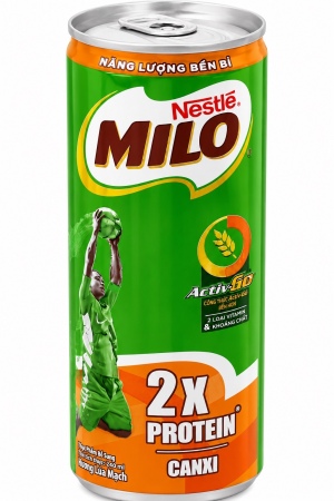 משקה מילו 2X פרוטאין בטעם שיבולת שועל 240 מ
