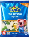 סוכריות גומי תנתה כובעים מסוכר צבעוני 500 גרם