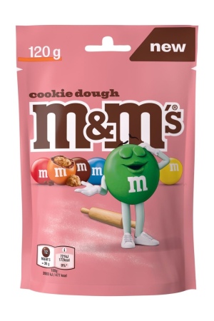 M&M's אם אנד אם שוקולד מצופה במילוי בצק עוגיות