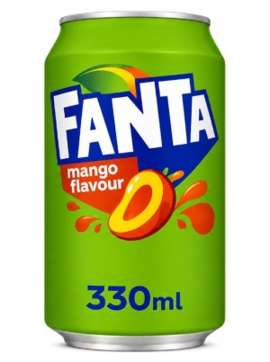 פאנטה משקה מוגז בטעם מנגו