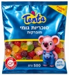 סוכריות גומי תנתה מבריקות בצורת סלט פירות