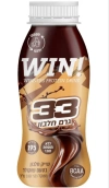משקה חלבון WIN בטעם שוקולד 330 מ