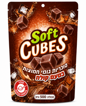 Soft Cubes סוכריות גומי רכות בטעם קולה