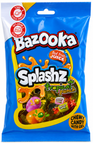 בזוקה Splashz טרופי פאנץ' ג'לי עם מילוי