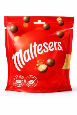 Maltesers מלטיזרס כדורי שוקולד חלב עם ליבת מאלט פריכה