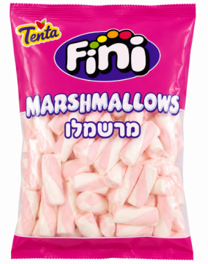 פיני מרשמלו רול ורוד לבן 500 גרם