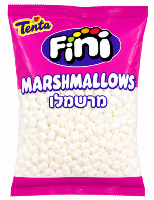 פיני מיני מרשמלו לבן בטעם פירות 500 גרם
