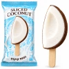 Sliced Coconut גלידת קינוח פירות קוקוס