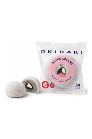 Okidaki מוצ'י גלידה בטעם שומשום שחור