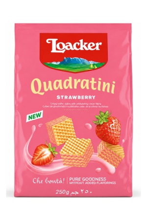 לואקר קואדרטיני וופל תות