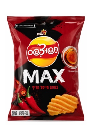 תפוצ'יפס MAX בטעם מייפל חריף