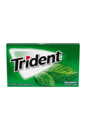 Trident מסטיק בטעם מנטה ללא סוכר
