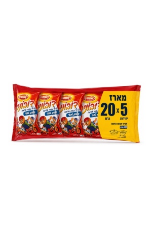 אסם דובונים מארז 5 יחידות 100 גרם