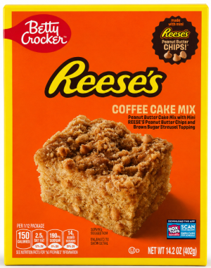 תערובת לעוגת קפה Reese's של Betty Crocker