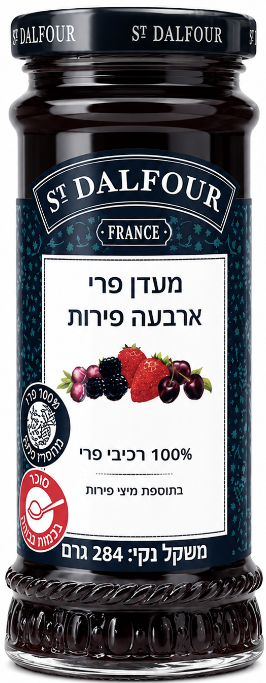 סנט דלפור ריבת ארבע פירות