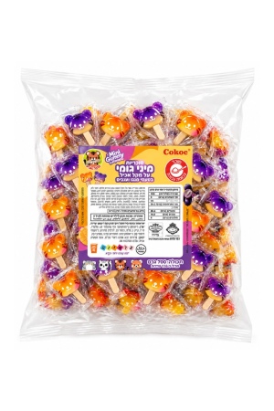 Cokoc מקל אכיל מיני גומי מתקלף מנגו וענבים