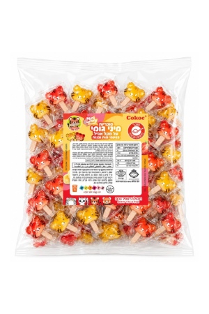 Cokoc  מקל אכיל מיני גומי מתקלף תות בננה