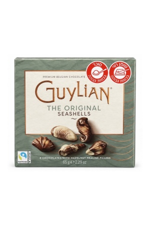 Guylian שוקולד בלגי צדפים במילוי פרלין אגוזי לוז