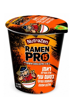 ראמן נוטראזן פרו 15 בטעם עוף מועשר בחלבון