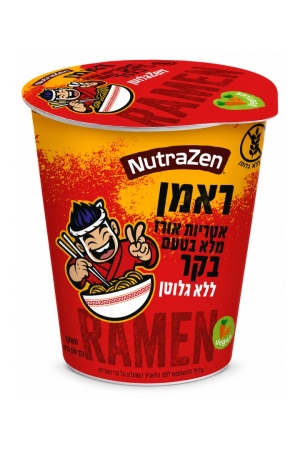 ראמן נוטראזן אטריות אורז מלא בטעם בקר