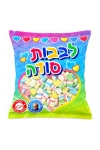 סוכריות סודה דחוסות בצורת לבבות צבעוני