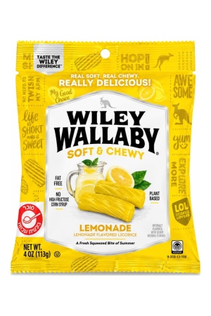 Wiley Wallaby - ליקריץ רך בטעם לימונדה