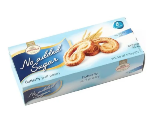 עוגיות אוזני פיל ללא סוכר 100g