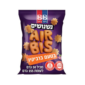 AIR BIS – חטיף נשנושים בטעם ברביקיו 50g