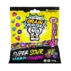 Brain Blasters סוכריות קשות חמוצות במילוי אבקה חמוצה בטעם פירות 100g