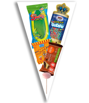 שקית הפתעה בכשרות מהודרת  - קונוס שמח