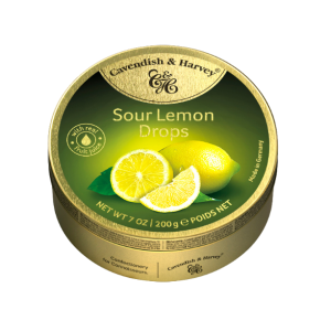 Cavendish & Harvey סוכריות קשות בטעם לימון 200g