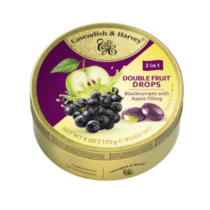 Cavendish & Harvey סוכריות קשות אוכמניות במילוי קרם תפוח 175g