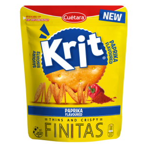 Krit – קרקר מיני עגול בטעם פפריקה 150g