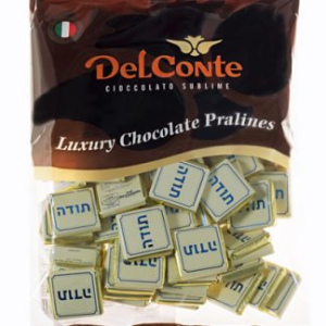 שוקולד ברכות דלקונטה - תודה