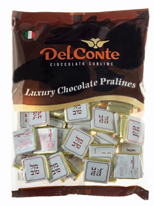 שוקולד ברכות דלקונטה - מזל טוב 500g