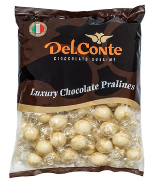 פרלינים דלקונטה לבן 1 ק