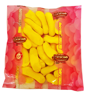 מרשמלו בצורת בננה 400g