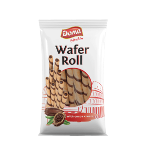 גליליות ופלים DOMA במילוי קרם קקאו 160 גרם