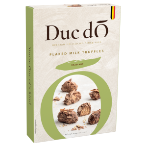 Duc d'O - בונבוניירה טראפלס שוקולד חלב בלגי ואגוזים 100g