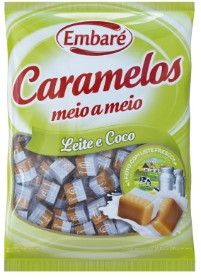 Embaré  קרמלוס - טופי בטעם חלב וקוקוס 660g