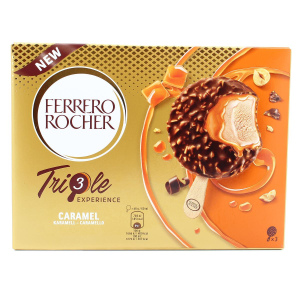 Ferrero rocher - גלידת פררו רושר קרמל