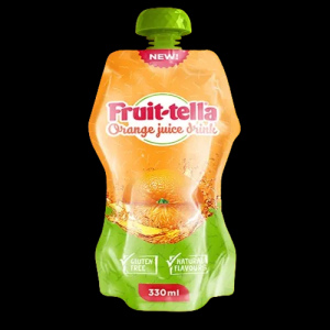 Fruit Tella  - פרוטלה משקה בטעמי תפוז 330ml