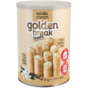 Golden Break – גליליות במילוי קרם בטעם לימון 375g